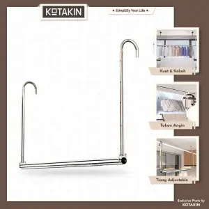 Tiang Gantung Stainless