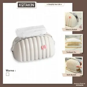 Tempat Tisu Model Kerang
